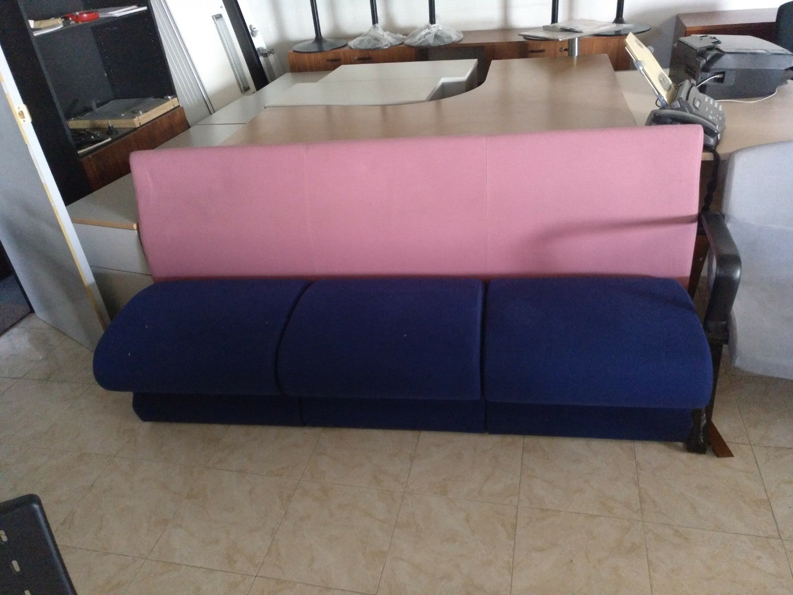 Bancada de 3 plazas.