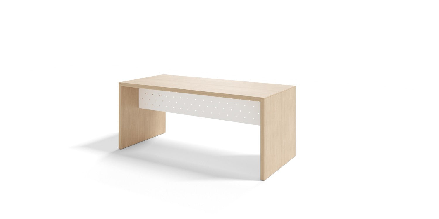 Mesa mod. PANNEL faldón metálico