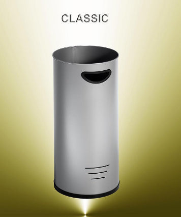 Paragüero circular metálico.