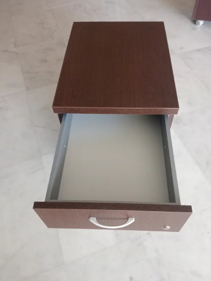 Cajonera de ruedas color WENGUE.