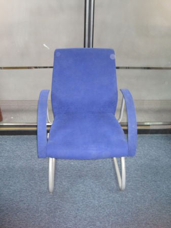 Sillón fijo de patín.