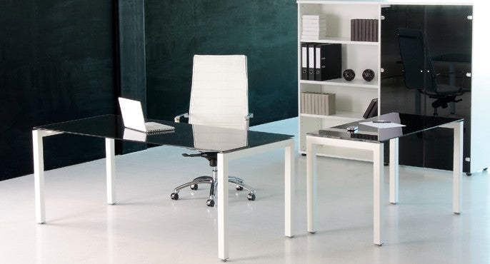 Mesa recta mod. NIX CRISTAL.