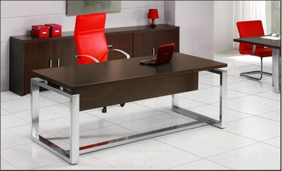 Mesa dirección mod. VOLGA MADERA