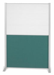 Biombo de separación mod. CORTINAL MIXTO TAPIZADO.