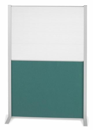 Biombo de separación mod. CORTINAL MIXTO TAPIZADO.