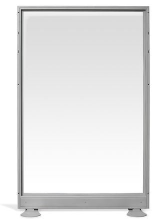 Biombo de cristal mod. QUADRAZAL.