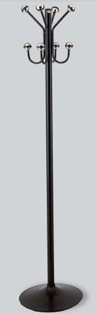 Perchero metálico de pie COLGADORES CURVOS.