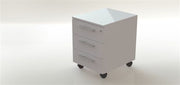 Cajonera de ruedas de 3 cajones.