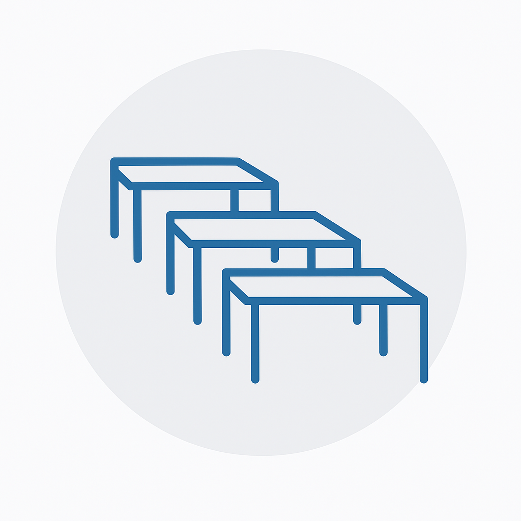 Mesas para colectividades