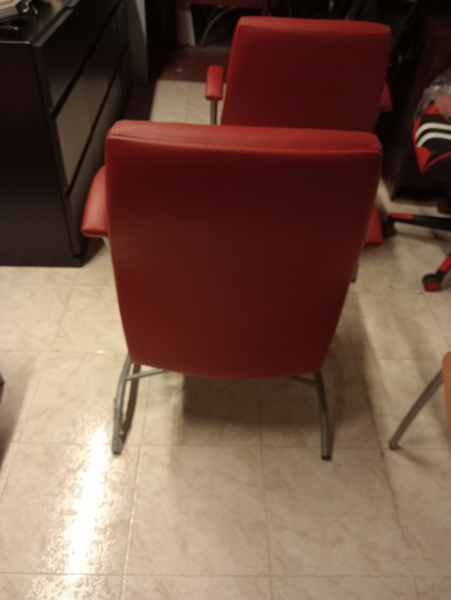 Sillón confidente granate. - Madrid