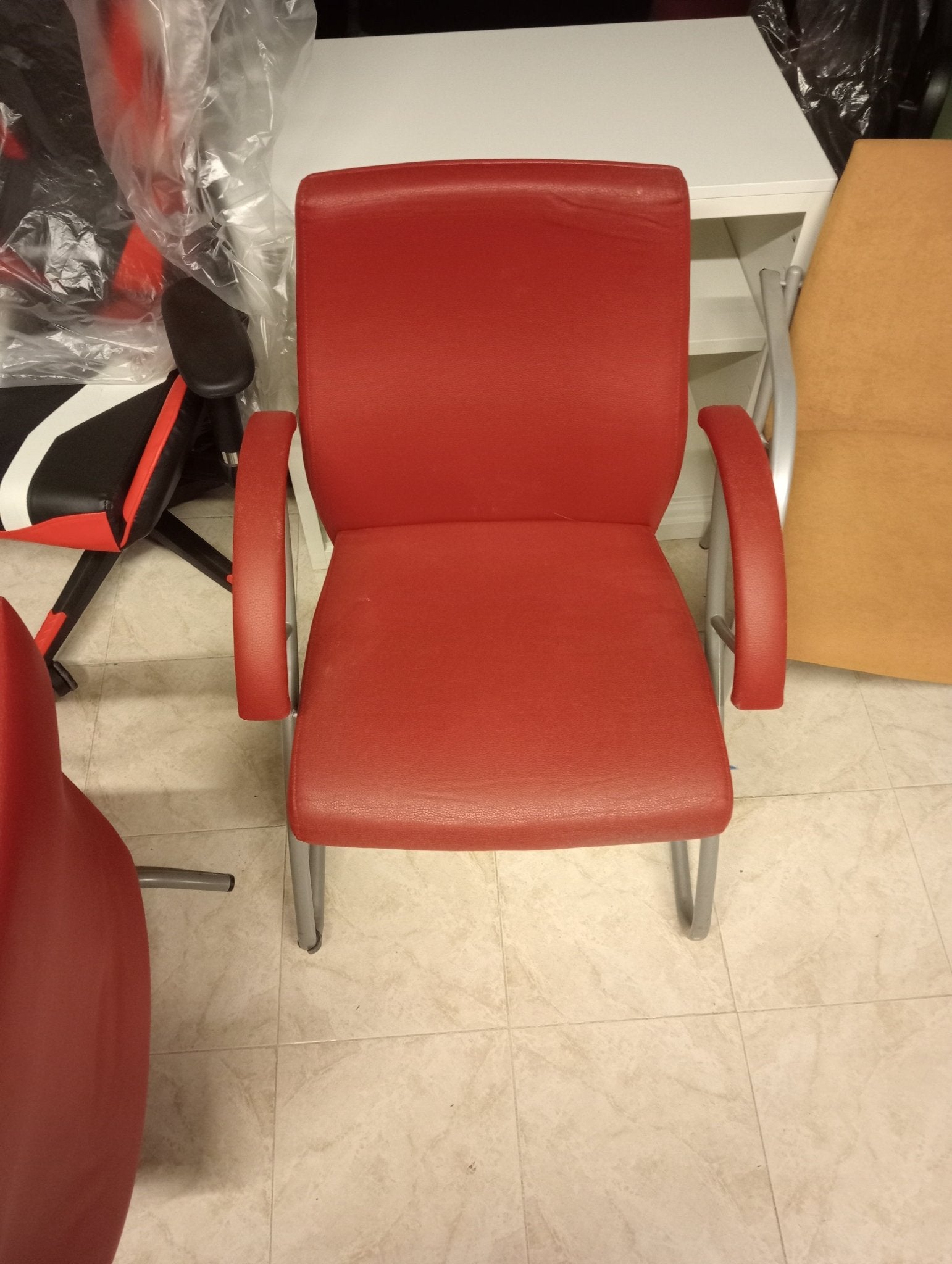 Sillón confidente granate. - Madrid